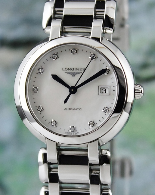 (image for) Longines Stainless Steel PrimaLuna Automatic Lady watch / L8.113.4